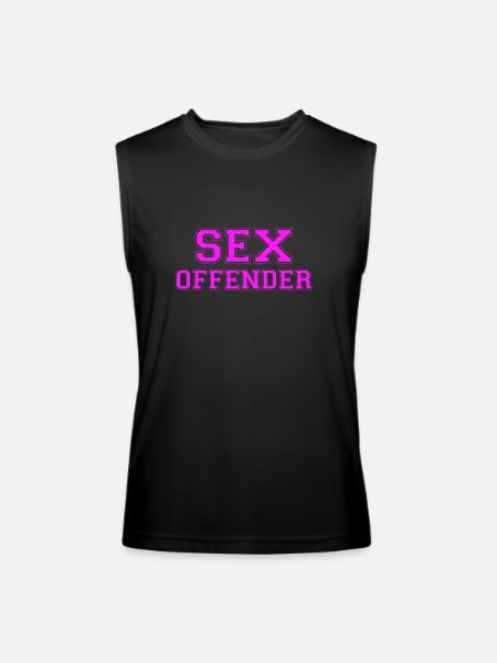 Sex Offender - Men’s Performance Sleeveless Shirt - black