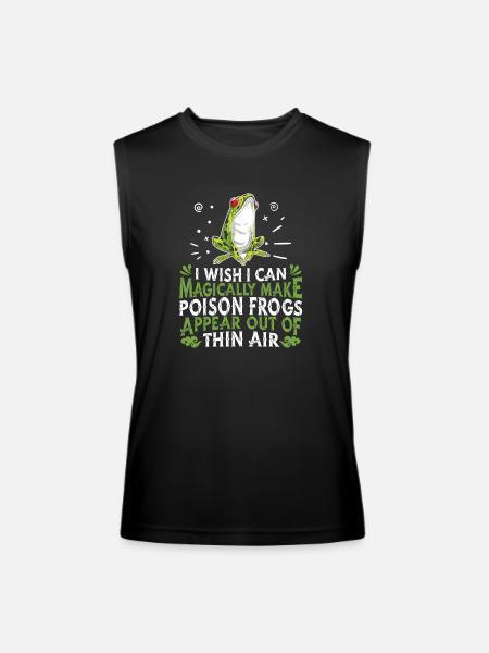 Poison Frog - Men’s Performance Sleeveless Shirt - black