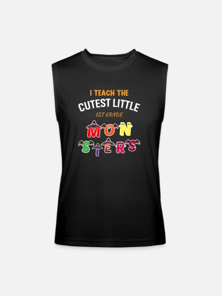 The Cutest Little Monsters - Men’s Performance Sleeveless Shirt - black