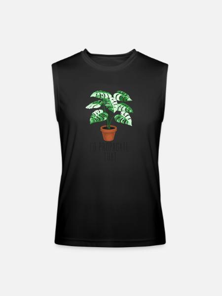 I'd Propagate That - Men’s Performance Sleeveless Shirt - black