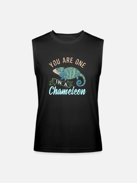 Chameleon - Men’s Performance Sleeveless Shirt - black