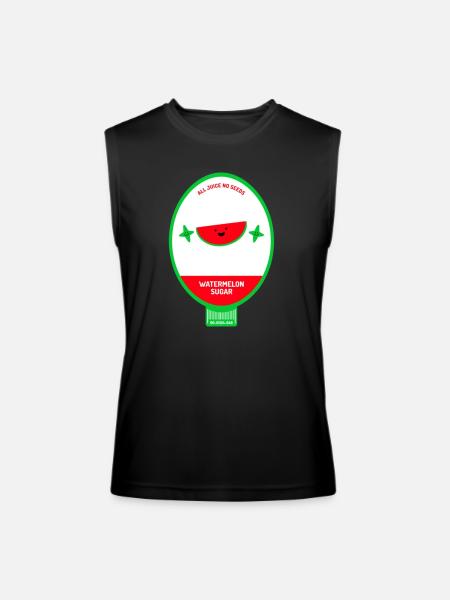All Juice No Seeds Cap - Men’s Performance Sleeveless Shirt - black