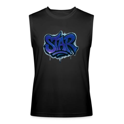 Cosmic STAR Graffiti Tag Tee - Men’s Performance Sleeveless Shirt