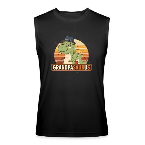 GrandpaSaurus Sunset Duo - Men’s Performance Sleeveless Shirt