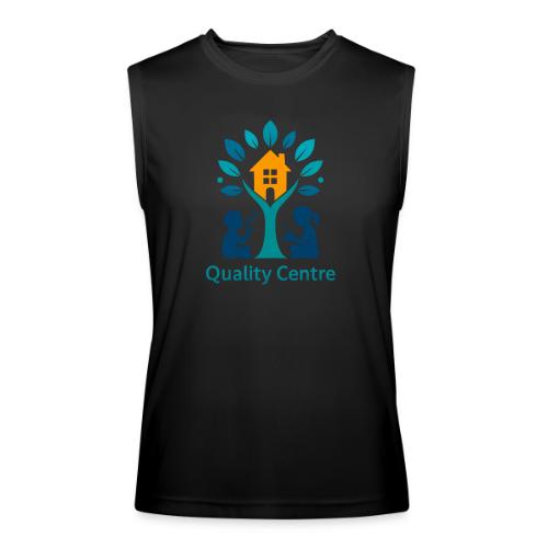 Quality Learning Center on Slim Fit Rib Women's - Men’s Performance Sleeveless Shirt