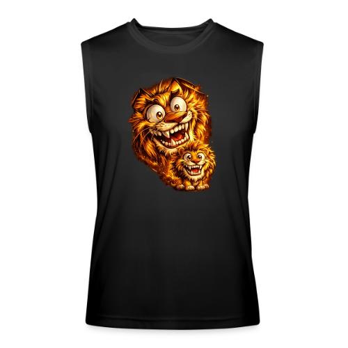 Crazy Double Lion Streetwear - Men’s Performance Sleeveless Shirt