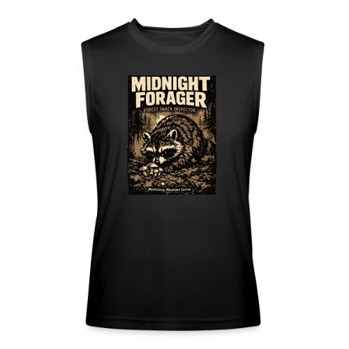 Midnight Forager Raccoon Mushroom Hunter - Men’s Performance Sleeveless Shirt