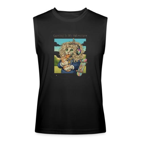 Gaming Cat Adventure: Pizza & Skates - Men’s Performance Sleeveless Shirt
