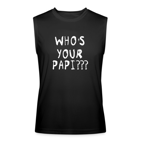 Who's Your Papi??? By PapiGrayBeard - Men’s Performance Sleeveless Shirt