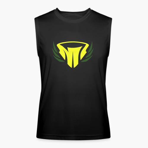 Logo (Lime Green) - Men’s Performance Sleeveless Shirt