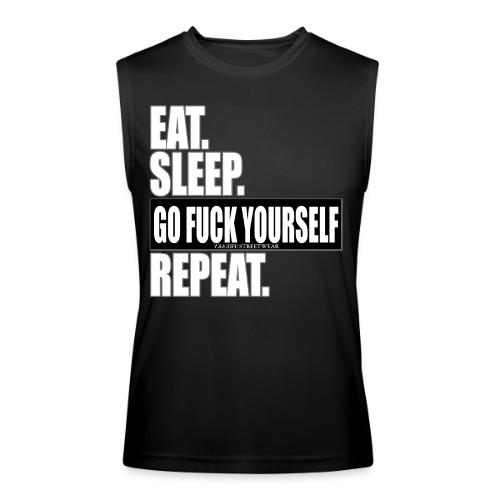 eat sleep… - Men’s Performance Sleeveless Shirt