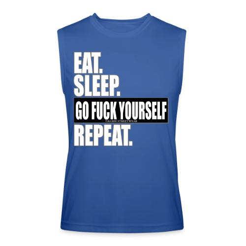 eat sleep… - Men’s Performance Sleeveless Shirt