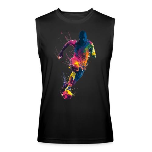 Soccer: Kick of Colors - Men’s Performance Sleeveless Shirt