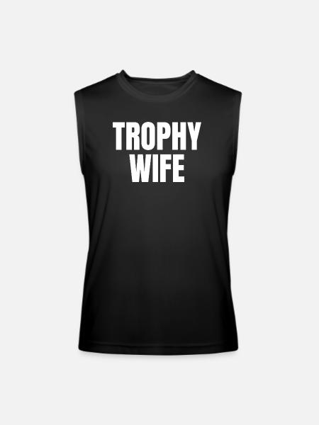 Trophy Wife - Men’s Performance Sleeveless Shirt - black