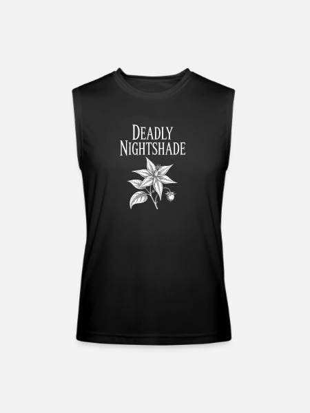 Deadly Nightshade Deadly Nightshade - Men’s Performance Sleeveless Shirt - black