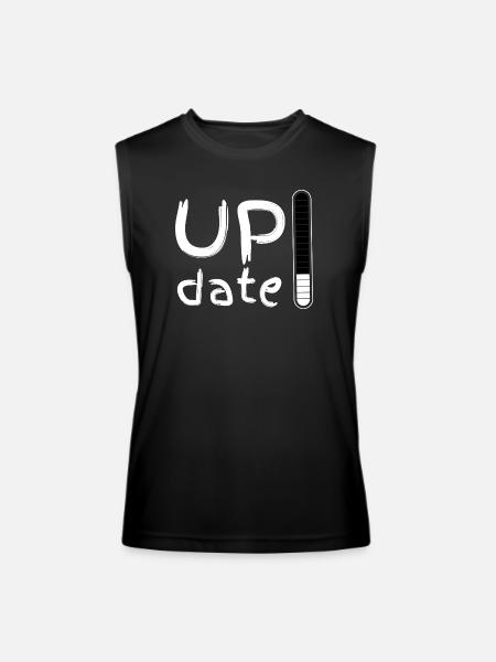 UPdate - Men’s Performance Sleeveless Shirt - black