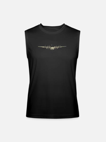 C-130 Herkules - Men’s Performance Sleeveless Shirt - black
