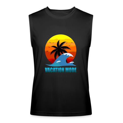 Vacation mode: Sunset Escape - Men’s Performance Sleeveless Shirt