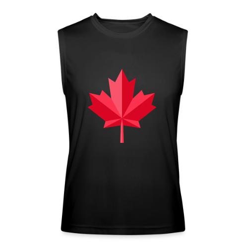 Canadian red maple leaf - Men’s Performance Sleeveless Shirt
