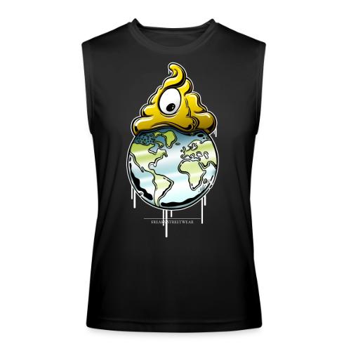 shit rules the world - Men’s Performance Sleeveless Shirt