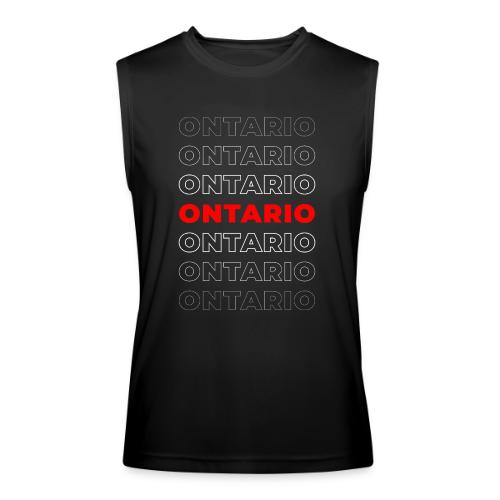 Ontario Outline - Men’s Performance Sleeveless Shirt
