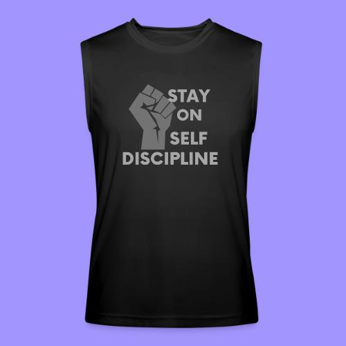 Stay on Self Discipline - Increase Productivity - Men’s Performance Sleeveless Shirt