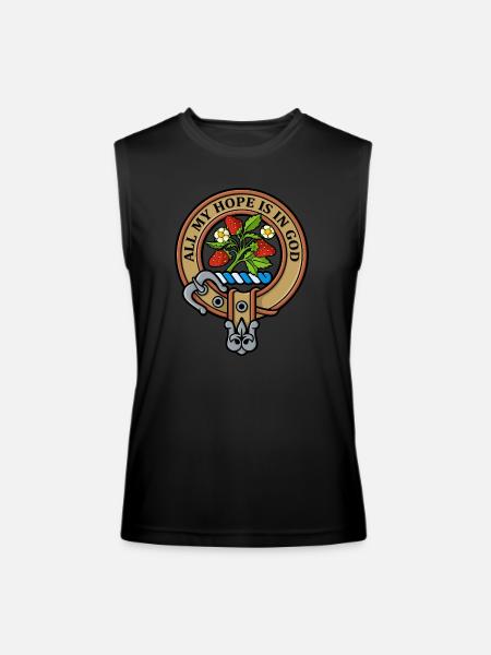 Clan Fraser Crest - Men’s Performance Sleeveless Shirt - black