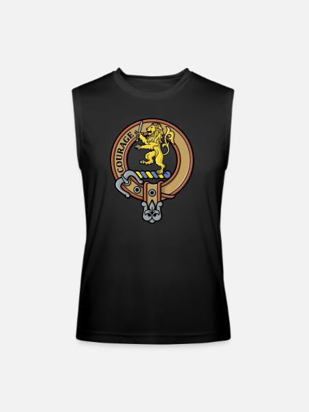 Clan Cumming Crest - Men’s Performance Sleeveless Shirt - black