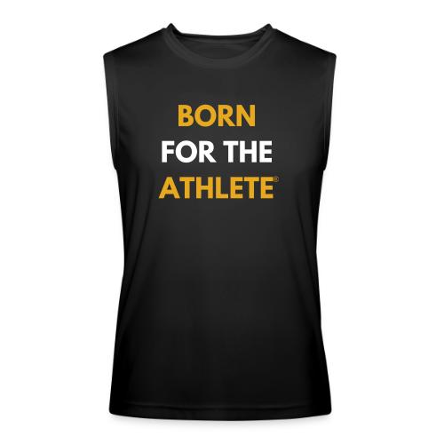 Born for the Athlete, Yellow/White - Men’s Performance Sleeveless Shirt