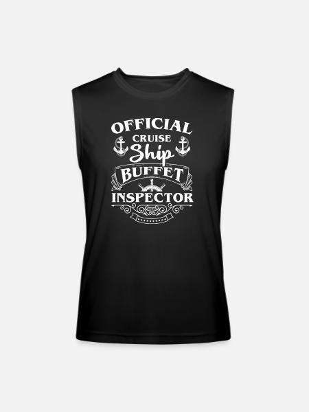 Food Dining Meal - Men’s Performance Sleeveless Shirt - black