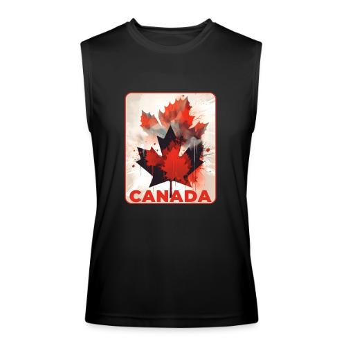 Canada Inked Leaf - Men’s Performance Sleeveless Shirt