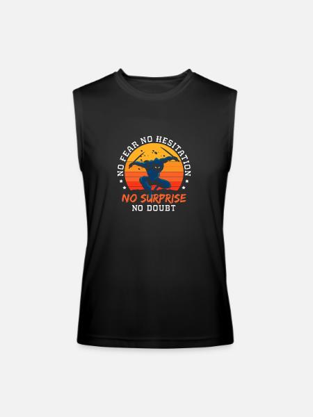 Warrior Fighter Dagger Fight - Men’s Performance Sleeveless Shirt - black - Front