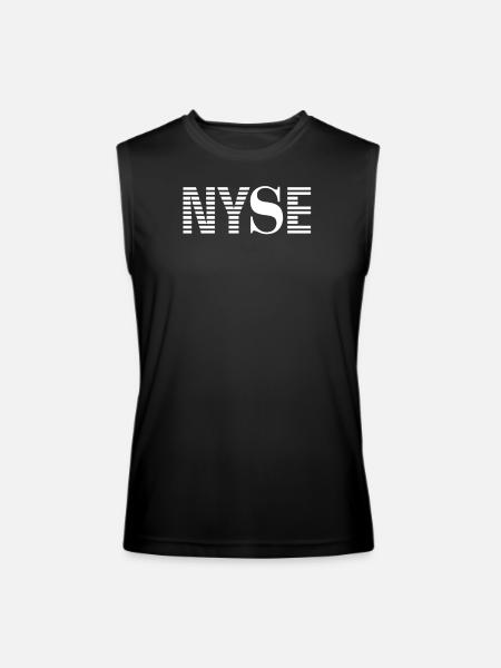 Nyse New York Stock Exchange - Men’s Performance Sleeveless Shirt - black