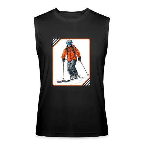 Skiing Thrill Ride - Men’s Performance Sleeveless Shirt