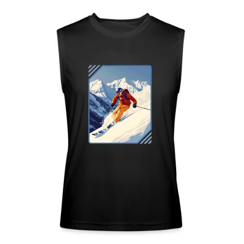 Mountain Skiing Vibes - Men’s Performance Sleeveless Shirt
