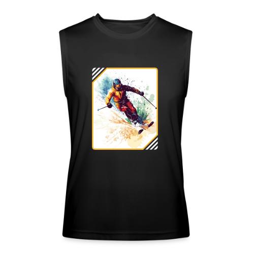 Winter Skiing Escape - Men’s Performance Sleeveless Shirt