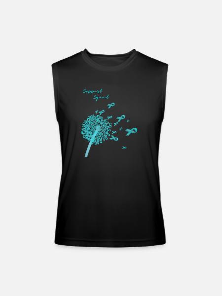 Support Squad - Men’s Performance Sleeveless Shirt - black