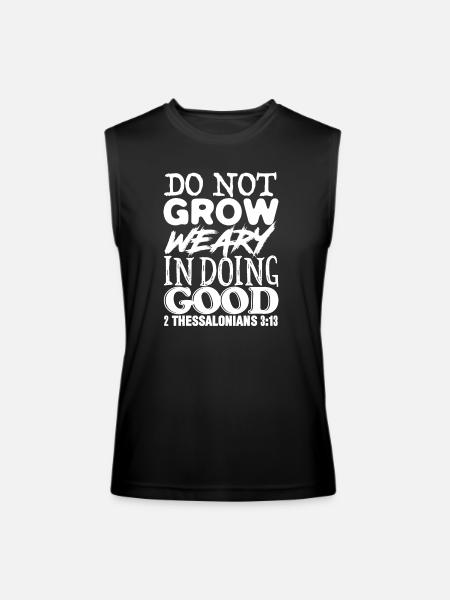 1 - Men’s Performance Sleeveless Shirt - black