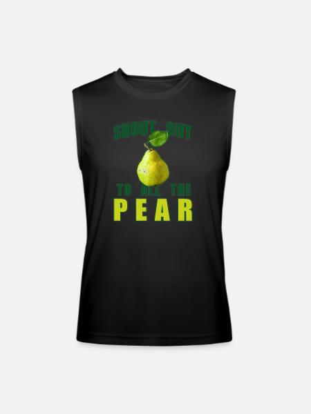 Shout Out To All The Pear - Men’s Performance Sleeveless Shirt - black