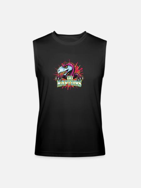 Go Raptors - Men’s Performance Sleeveless Shirt - black