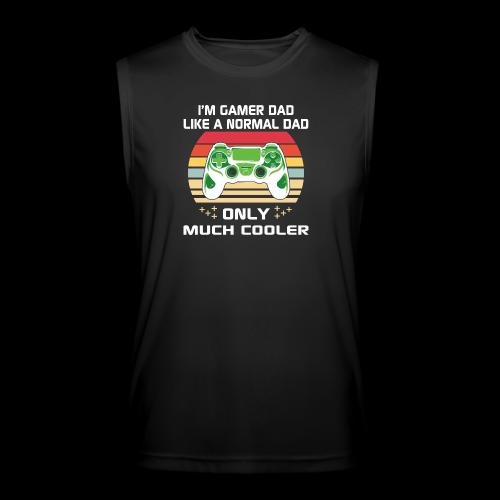 Gamer Dad: Much Cooler - Men’s Performance Sleeveless Shirt