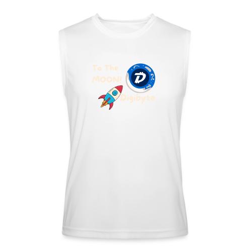 Digibyte To The Moon- - Men’s Performance Sleeveless Shirt