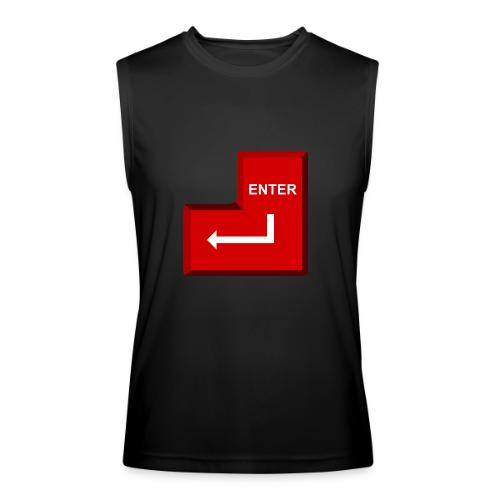 Just Press Enter - Men’s Performance Sleeveless Shirt