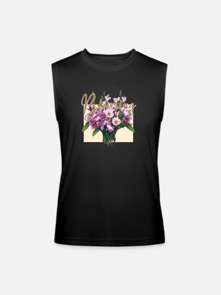 The Blooming Marvel - Men’s Performance Sleeveless Shirt - black
