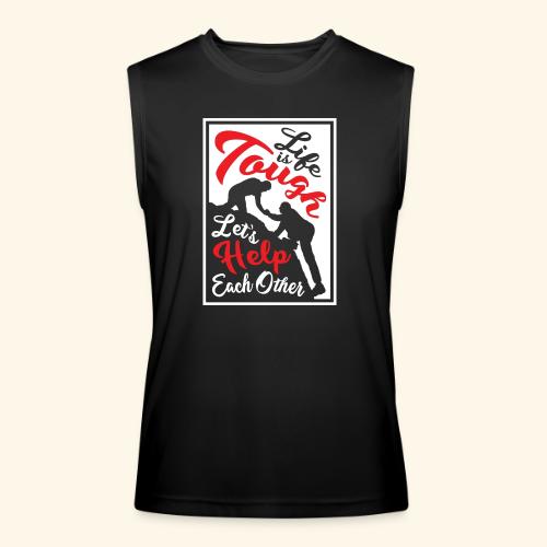 Help Each Other- Light - Men’s Performance Sleeveless Shirt