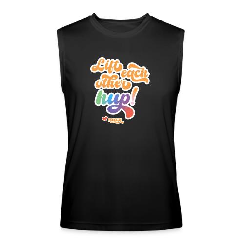 Lift each other hup! - Men’s Performance Sleeveless Shirt