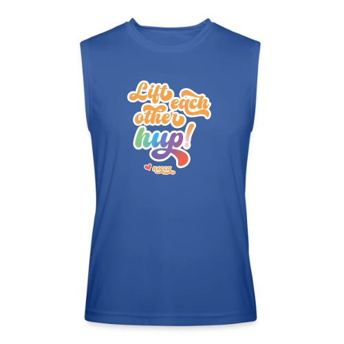 Lift each other hup! - Men’s Performance Sleeveless Shirt
