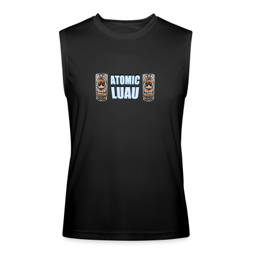 Atomic Luau Logo - Men’s Performance Sleeveless Shirt