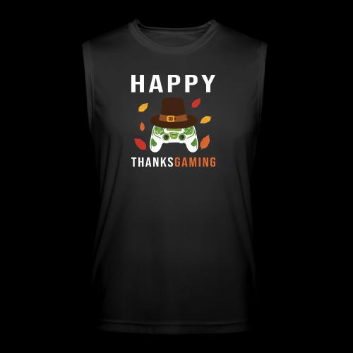 Happy ThanksGaming Pilgrim - Men’s Performance Sleeveless Shirt