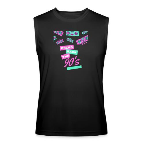 Bring Back The 90s Nostalgia Design| Retro 90s Art - Men’s Performance Sleeveless Shirt
